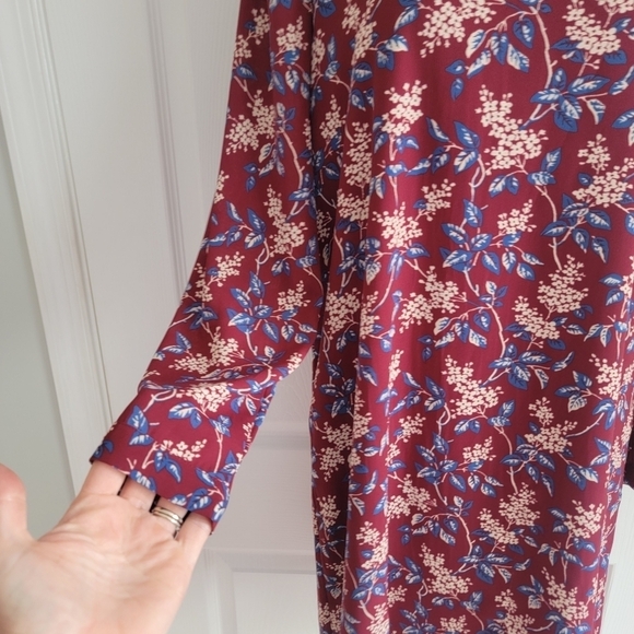 Madewell Button-Back Dress in Antique Flora S - Picture 5 of 13